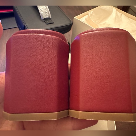 By Far Tanya Burgundy Leather Sandals 39 - Picture 10 of 13